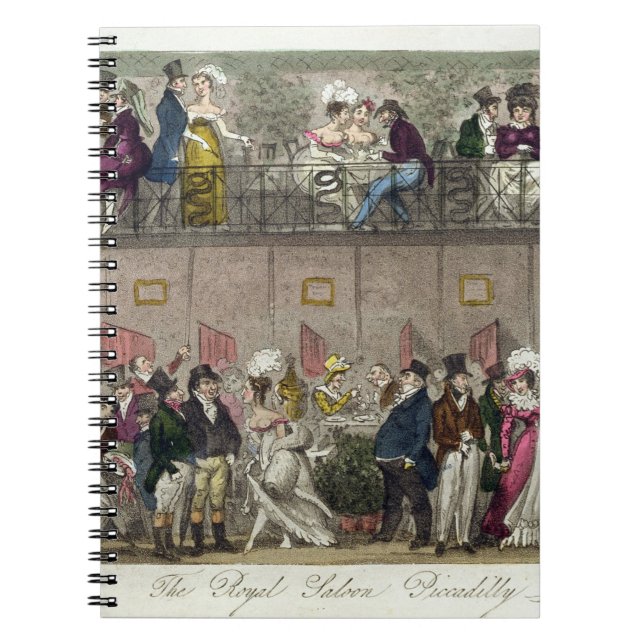 Cuaderno El salón real, Piccadilly, 'del SP inglés (Frente)