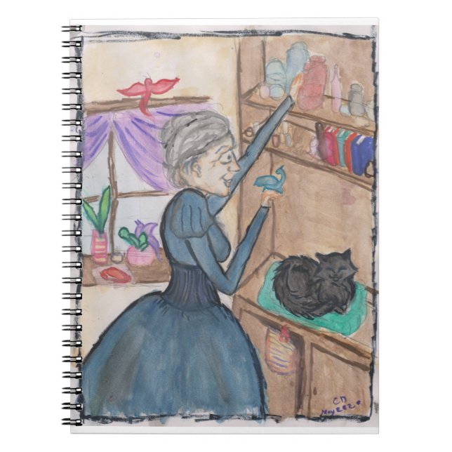 Cuaderno El sanador y su gato (Frente)