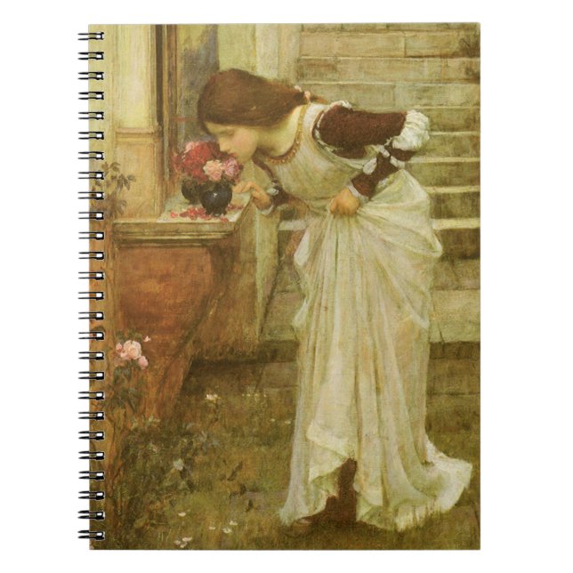 Cuaderno El santuario de John William Waterhouse (Frente)