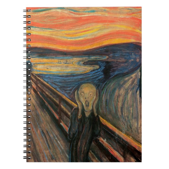 Cuaderno "El Scream (Frente)
