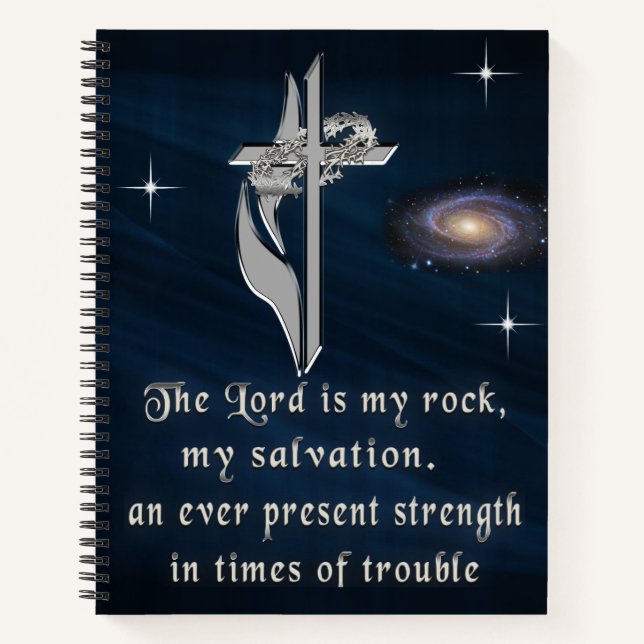 Cuaderno El Señor es mi piedra (Anverso)