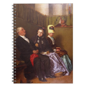 Cuaderno El sermón inspirador (aceite en lona)