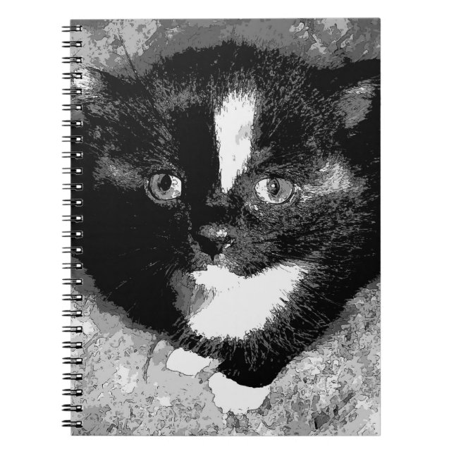 Cuaderno El silencioso bloc de notas de la espiral del obse (Frente)