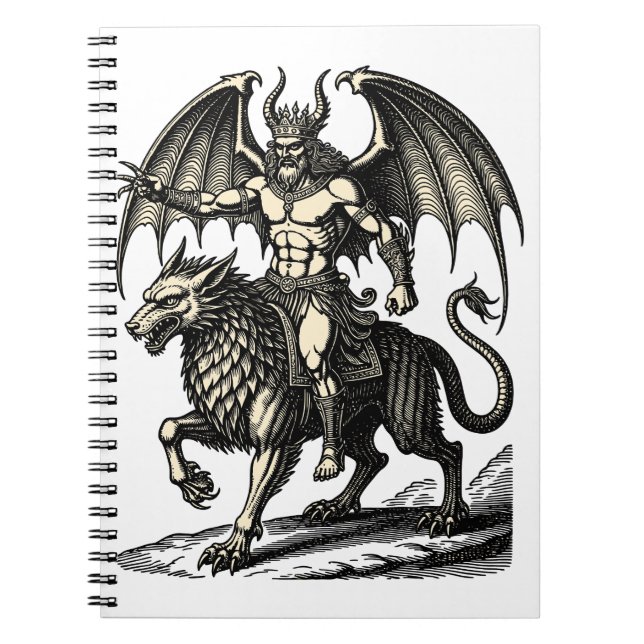 Cuaderno El silencioso dominio de Astaroth (Frente)