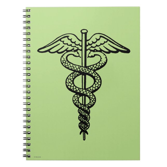Cuaderno El símbolo del caduceo (Frente)