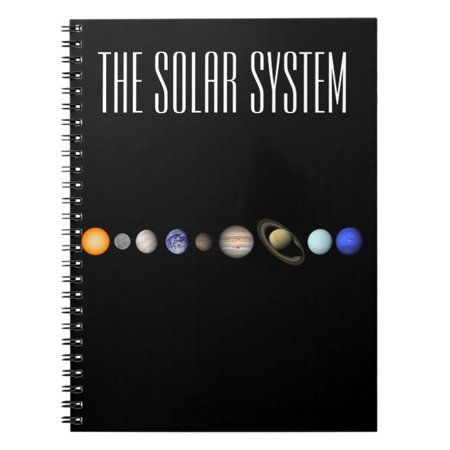 Cuaderno El sistema solar (Frente)