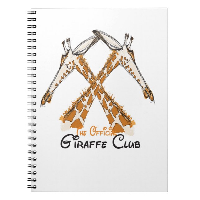 Cuaderno El sketchbook oficial del club de la jirafa (Frente)