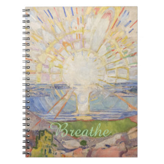 Cuaderno El sol de Edvard Munch