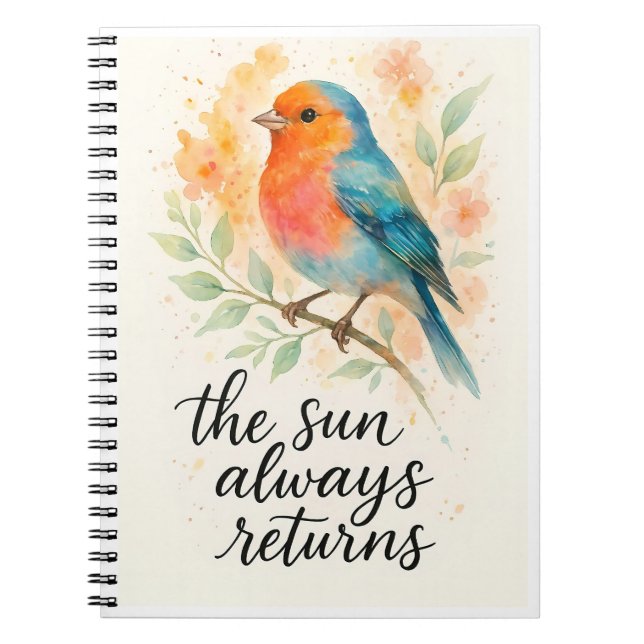 Cuaderno El Sol Siempre Vuelve (Frente)