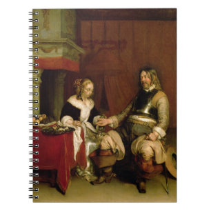 Cuaderno El soldado del caballero (aceite en lona)