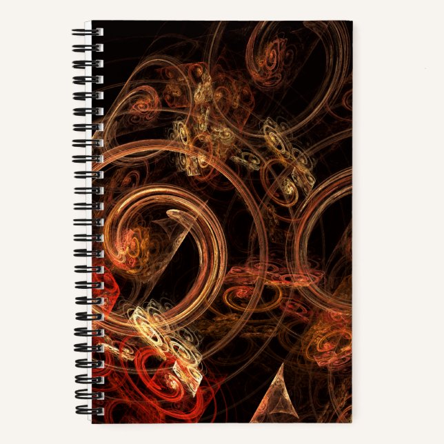 Cuaderno El sonido del arte abstracto de la música (Anverso)