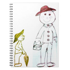 Cuaderno El Sr. Umbrella y su otro amigo