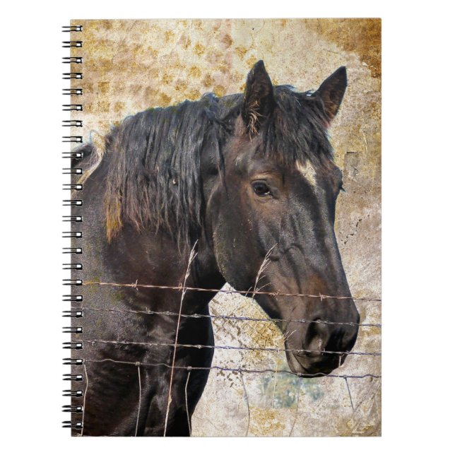 Cuaderno El suave, un caballo de tiro (Frente)