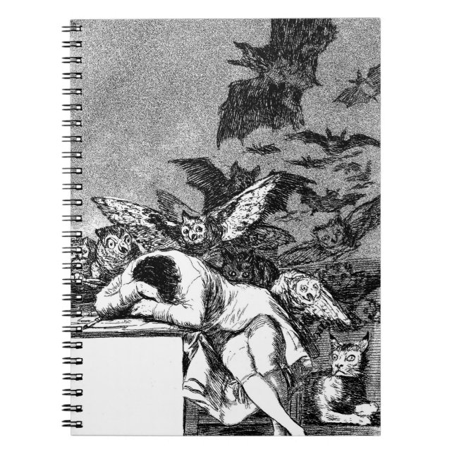 Cuaderno El Sueño De La Razón Produce Monstruos, Goya (Frente)