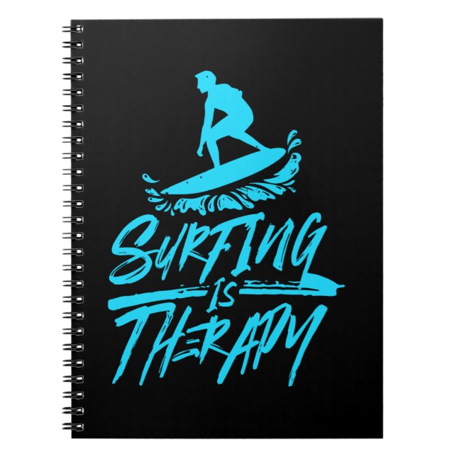 Cuaderno El Surf Es Terapia (Frente)