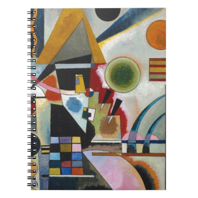 Cuaderno El swing de la pintura abstracta de Kandinsky (Frente)