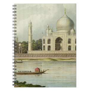Cuaderno El Taj Mahal, tumba del emperador Shah Jehan y