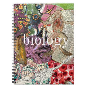 Cuaderno El tapiz de la biología: un collage vibrante