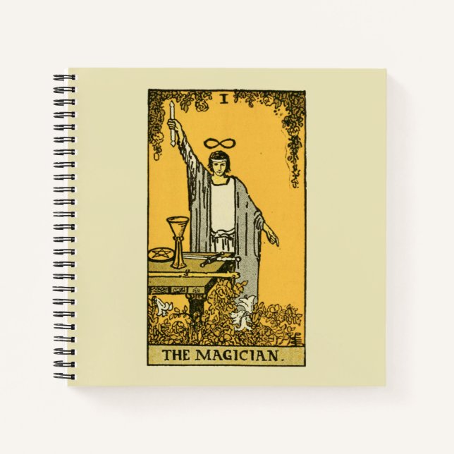 Cuaderno El tarot mago (Anverso)