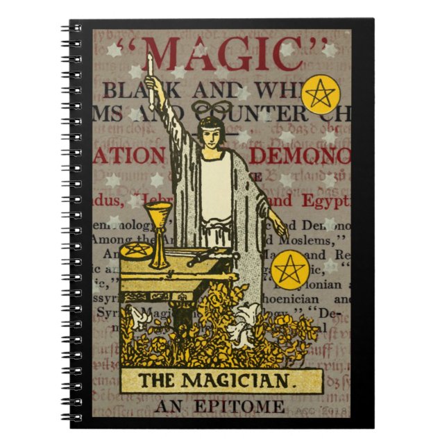 Cuaderno El tarot mago (Frente)