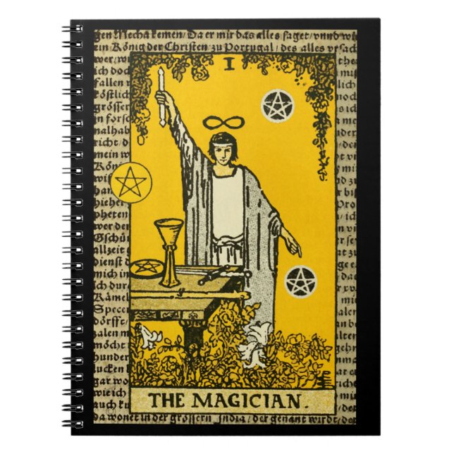 Cuaderno El tarot mago (Frente)