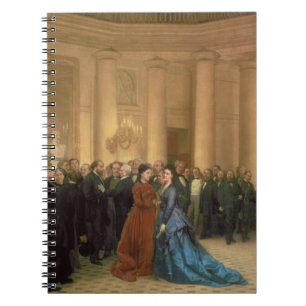 Cuaderno El teatro de Odeon, París, 1869 (aceite en lona)