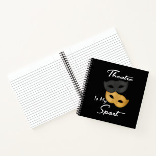 Cuaderno El teatro es mi deporte   Regalo de teatro