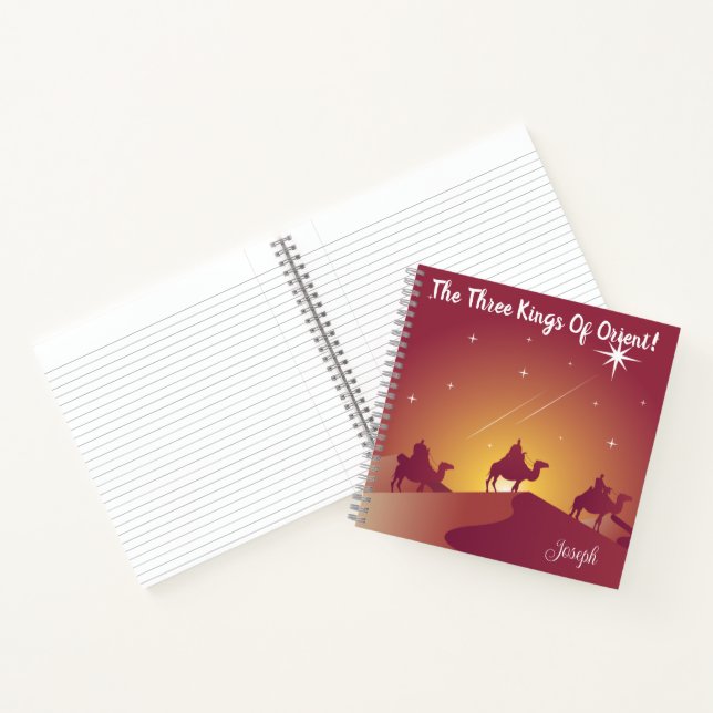 Cuaderno El tema de los Tres Reyes de Navidades Orientales (Interior)