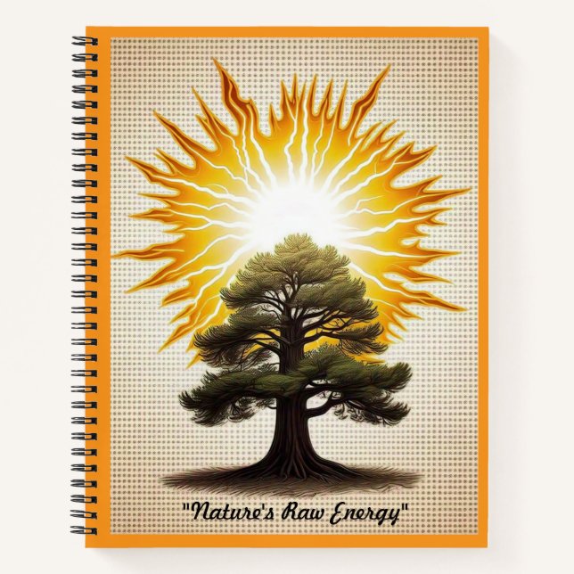Cuaderno "El temor de la naturaleza" (Anverso)