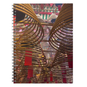 Cuaderno El templo budista Man Mo de Hong Kong