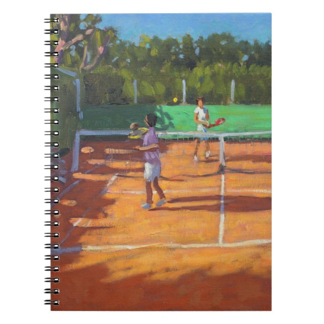 Cuaderno El tenis practica el d'adge Francia 2013 del (Frente)