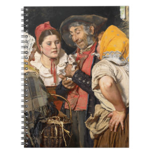 Cuaderno El tesoro del viejo (El gato) (de Karl Gussow)