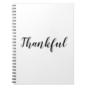 Cuaderno El texto del guión del personalizado blanco negro 