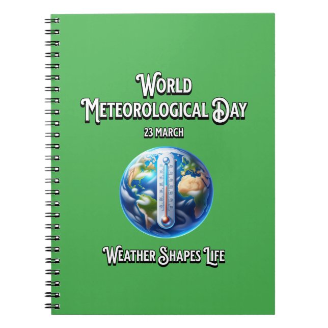 Cuaderno El Tiempo Forma La Vida. Día Meteorológico Mundial (Frente)