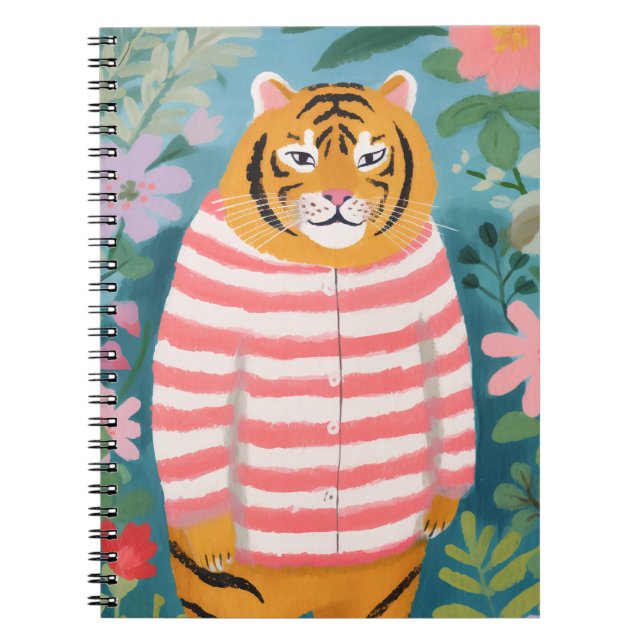 Cuaderno El tigre cansado (Frente)