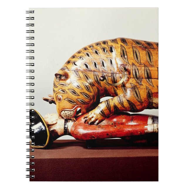 Cuaderno El tigre de Tipu, c.1790 (madera) (Frente)