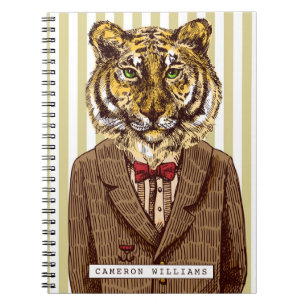 Cuaderno El tigre en el desgaste el de la tarde añade su