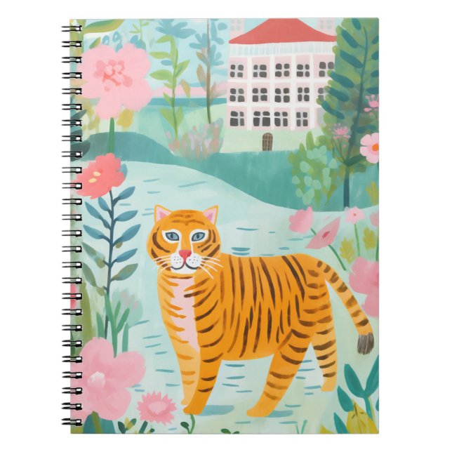 Cuaderno El tigre lindo (Frente)
