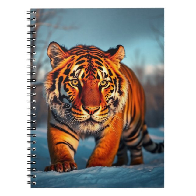 Cuaderno El tigre siberiano (Frente)
