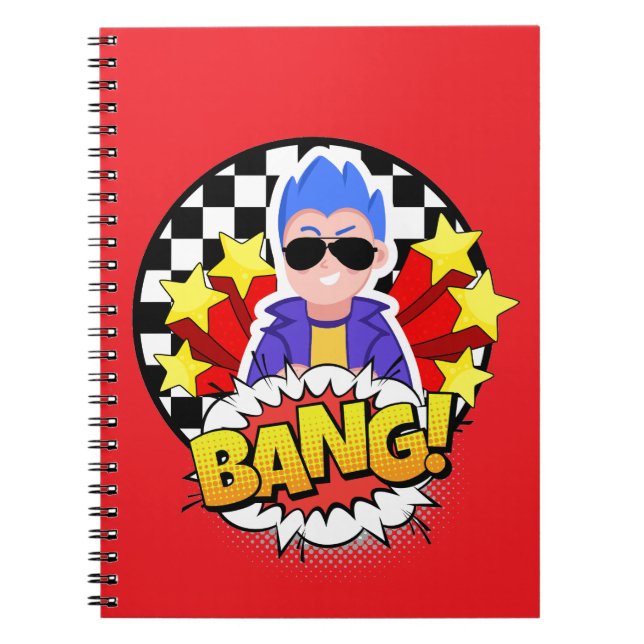 Cuaderno El tipo del bang (Frente)
