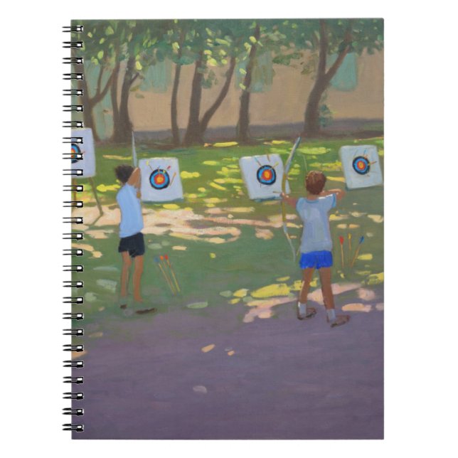 Cuaderno El tiro al arco practica Francia (Frente)