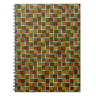 Cuaderno El tono abstracto de la tierra ajusta el modelo