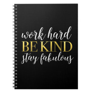 Cuaderno El trabajo difícilmente, sea bueno, estancia