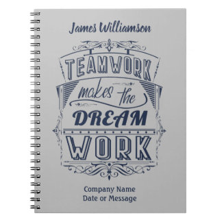 Cuaderno El trabajo en equipo de los empleados hace que el 