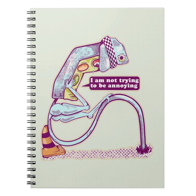 Cuaderno El tráfico luce triste (Frente)