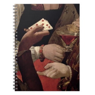 Cuaderno El tramposo con el as de diamantes, detalle del