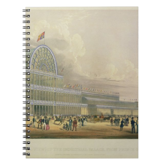 Cuaderno El Transept del palacio cristalino, del Princ (Frente)