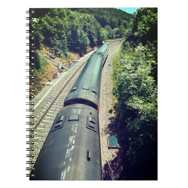 Cuaderno El tren en las vías (Frente)