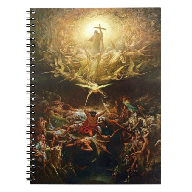 Cuaderno El Triunfo Del Cristianismo Por Gustave Dore (Frente)