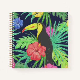 Cuaderno El tucán tropical y deja la selva tropical